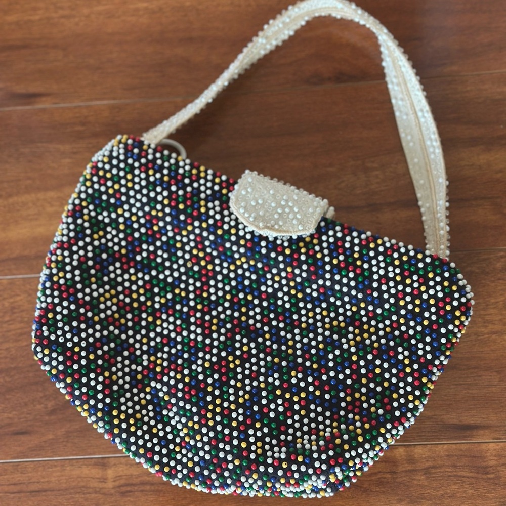Vintage 1960s Caviar Beadette 3 Way Bag